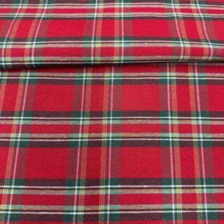 Loneta Tartan RojoB